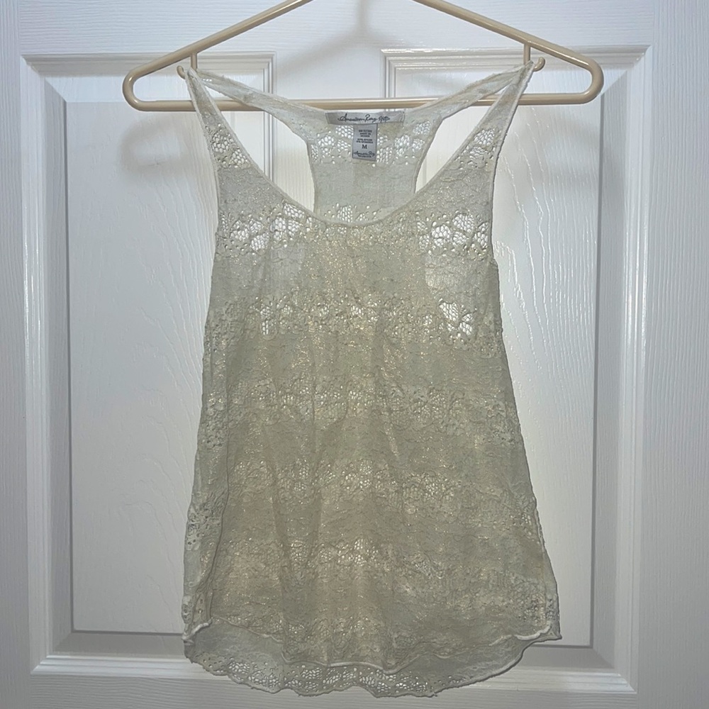 American Rag-Cie Lace Tank Top